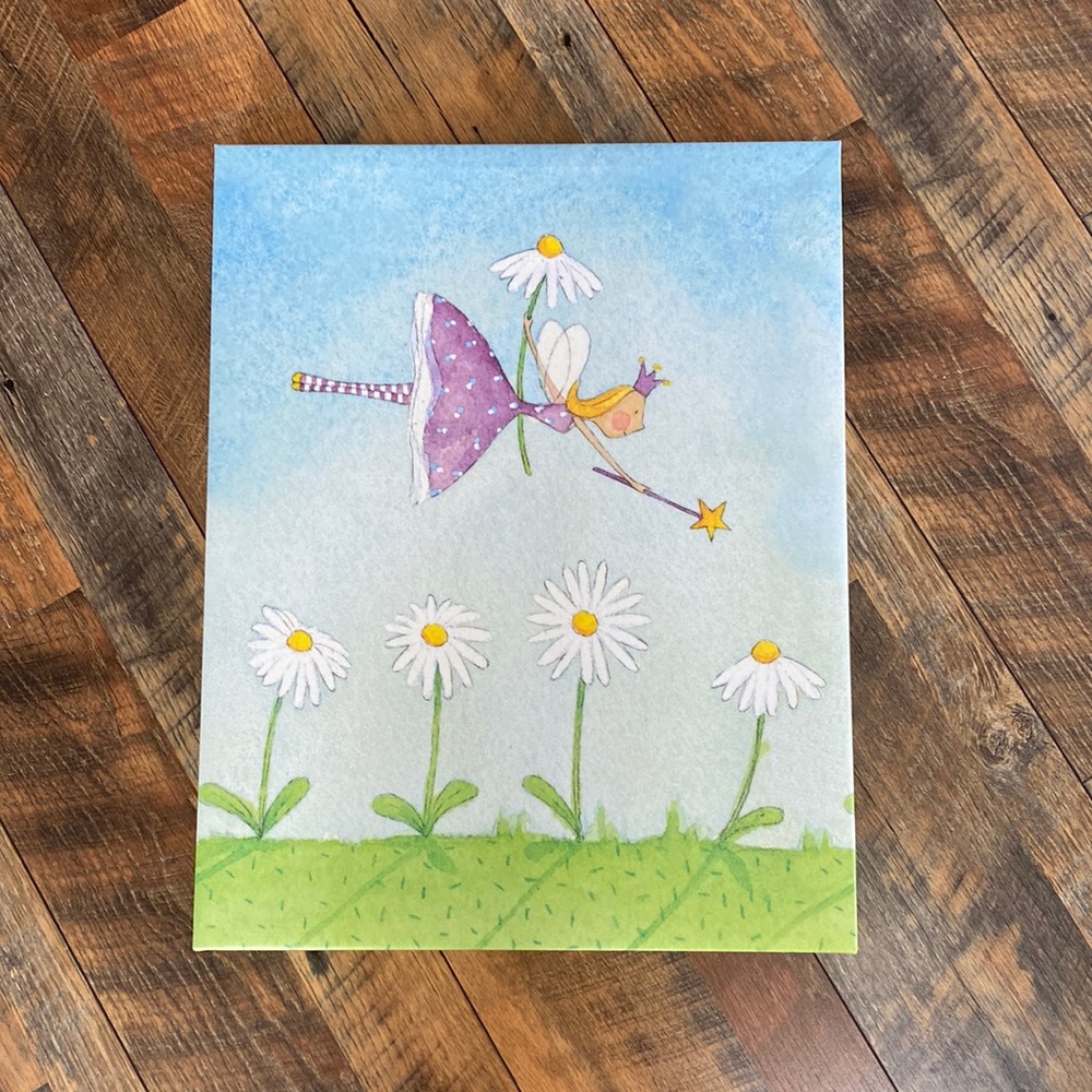 Fairy Wrap Around Canvas Wall Decor